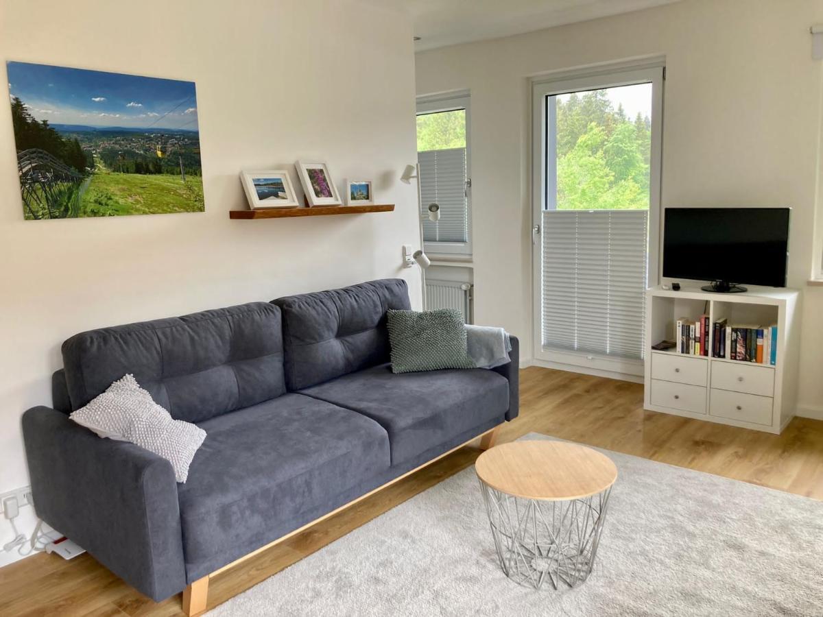 Hahnenklee Charme - moderne neue Ferienwohnung mit 2 Balkons Goslar Exterior foto